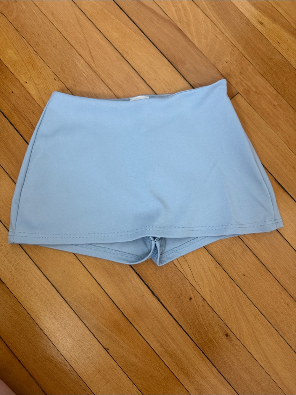 La Hearts Light Blue Women's Active Skort